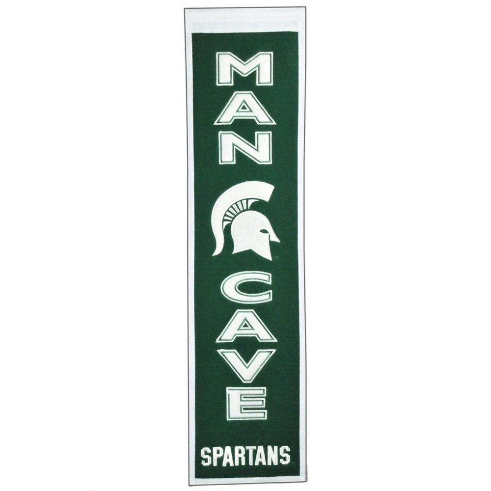 Michigan State Spartans 8" x 32" Man Cave‎ Banner